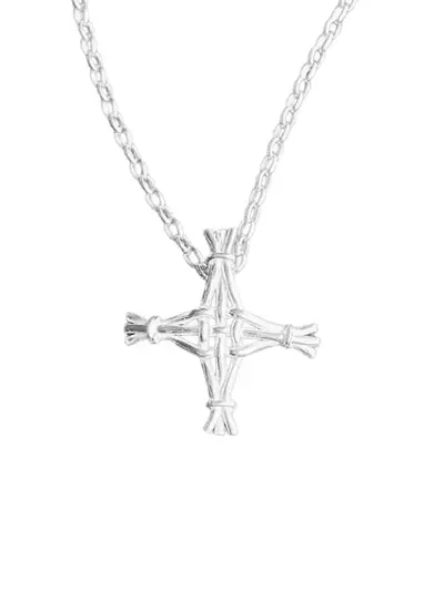 Sterling Silver St. Brigid's Cross Pendant